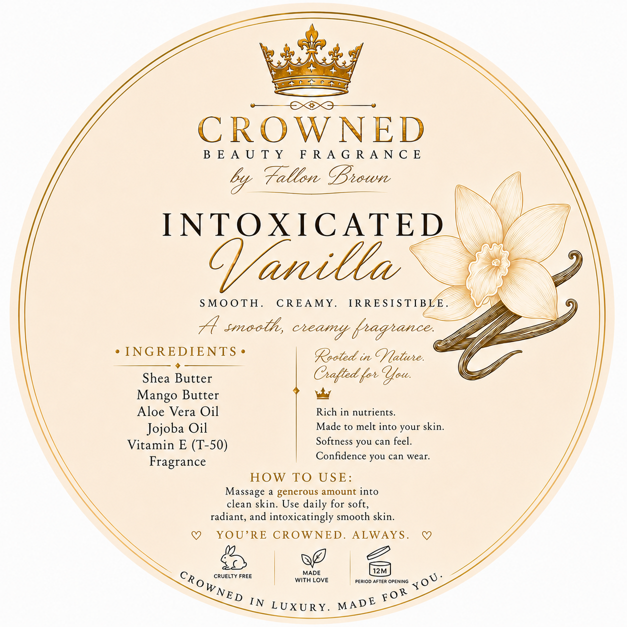 Intoxicated Vanilla Body Butter